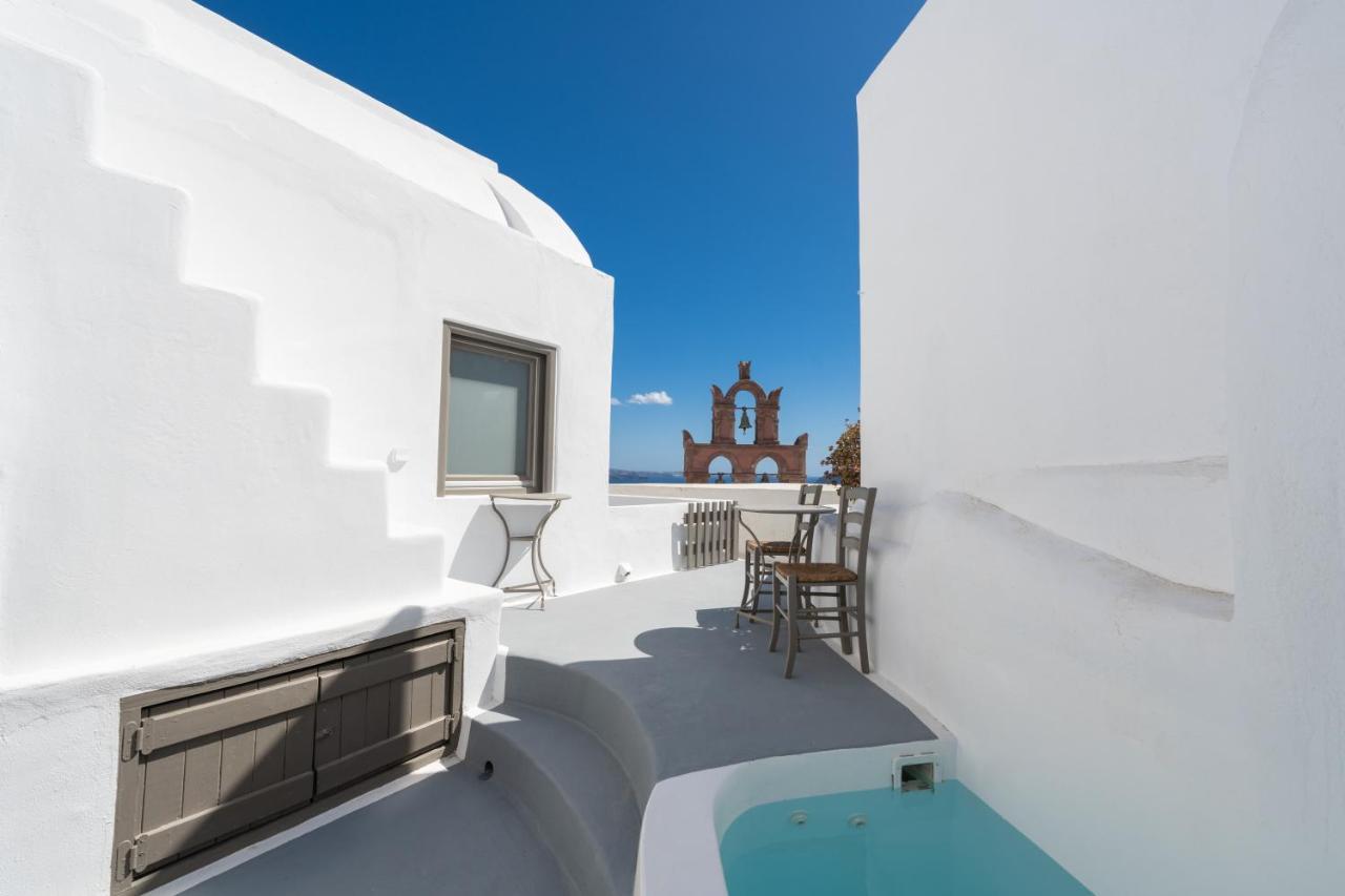 Astrea Suites "Ostria Cave Villa-Outdoor Jacuzzi" Oía Dış mekan fotoğraf
